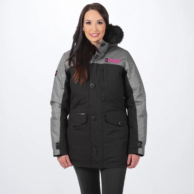 Women's Svalbard Parka Full-Zip Thermal Parka