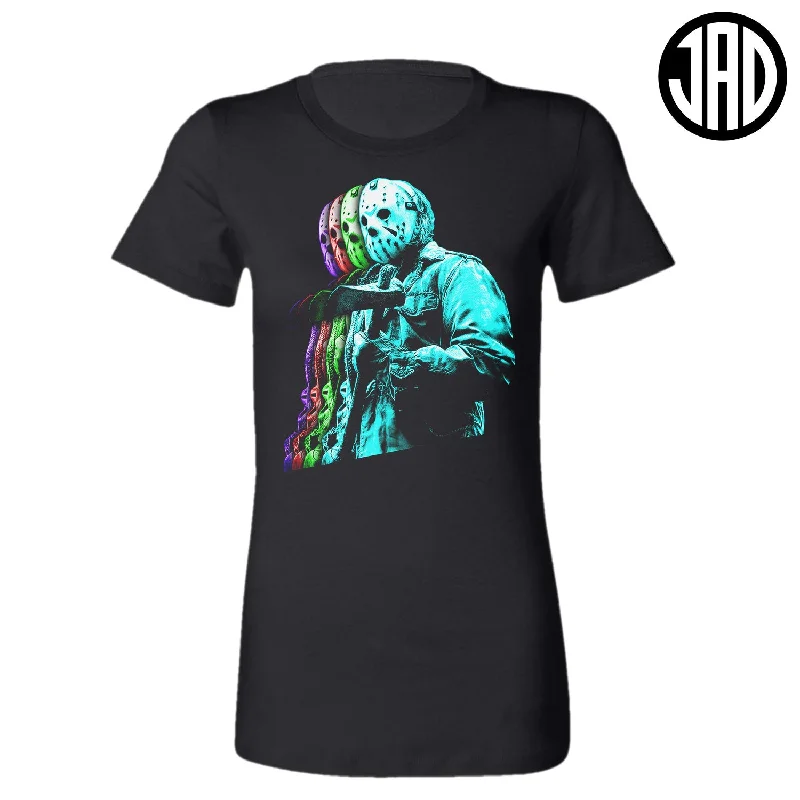 13 Layers V2 - Women's Tee Solid Color Striped Floral