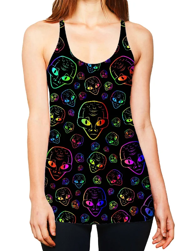 Alien Invasion Women's Tank white tank top