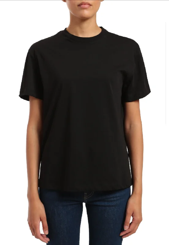 Basic Short Sleeve Crew Neck Tee Fashionable Trendy Casual