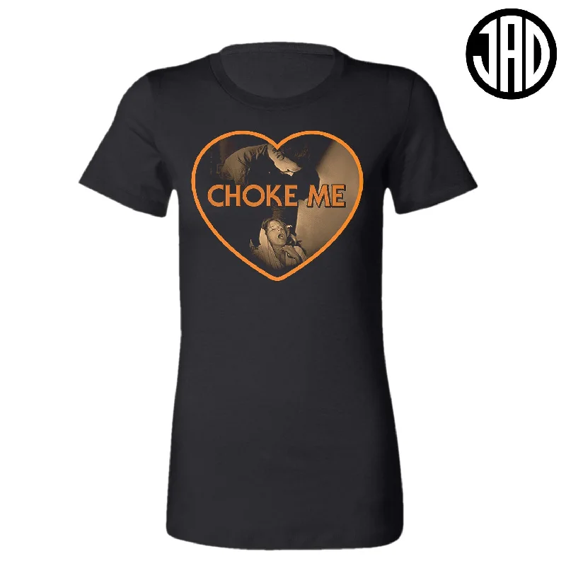 Choke Me Mike 2 - Women's Tee Polka Dot Checkered Tartan