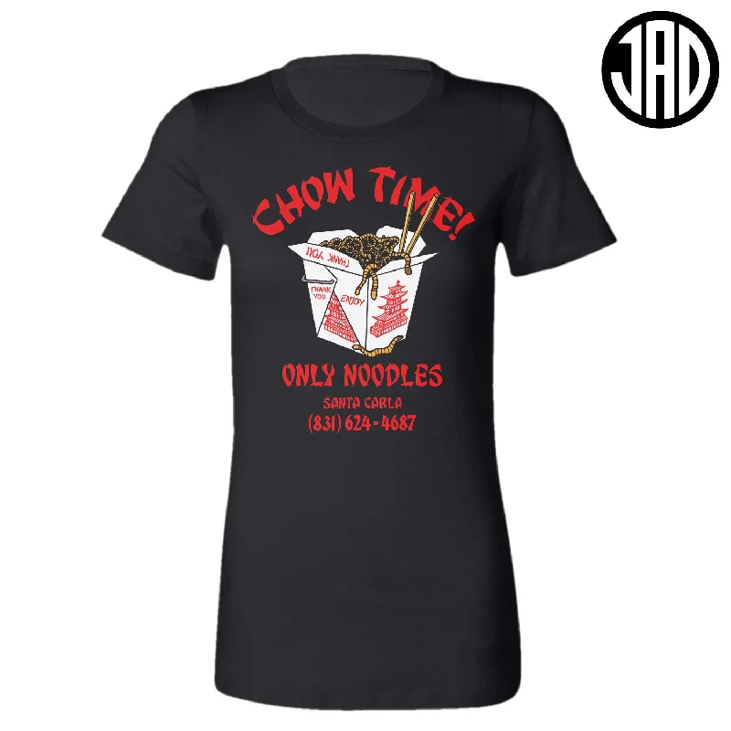 Chow Time - Women's Tee Handmade Hand-knitted Hand-woven
