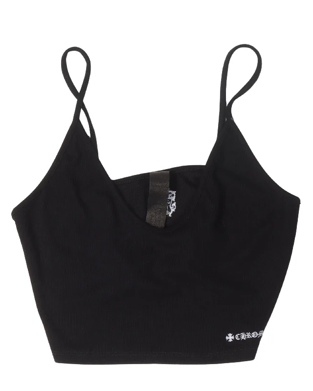 Cropped Tank Top ribbed tank top