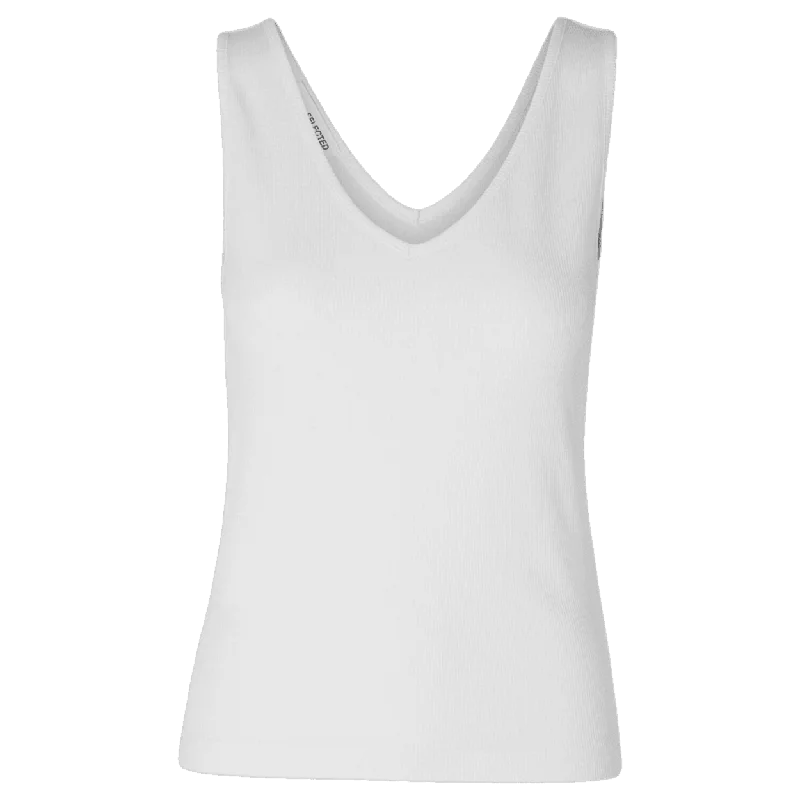 Selected Femme Dianna Ribbed Tank Top gym tank top