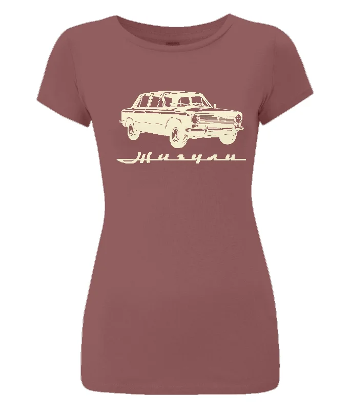 Women's Slim-Fit Jersey T-Shirt "Zsiguli" Fitted T-Shirt Seamless Stretchy