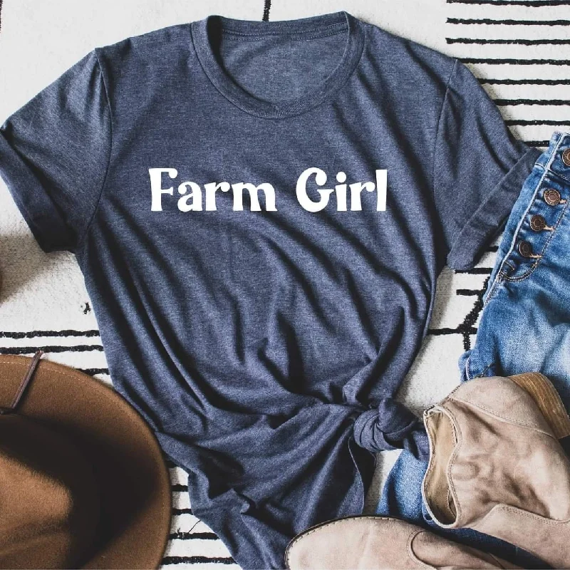 Farm Girl Tee Cozy Warm Stylish
