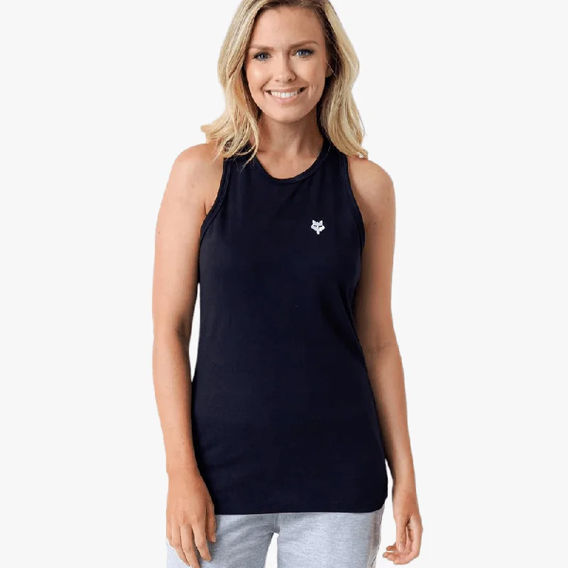 Fox Womens Mini Fox Tank Black lace tank top