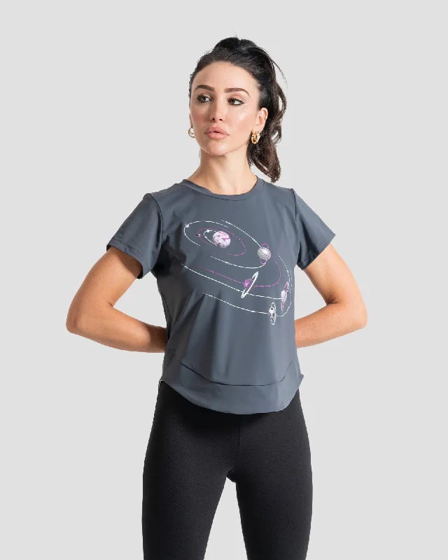 GoofyPRO Women's Cayton Core Performance T-Shirt - To Wonder Terry Blend Velvet Blend Canvas Blend