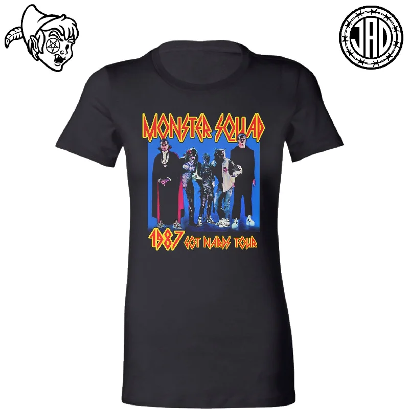 1987 Got Nards Tour - Women's Tee Hooded Caped Shawl Collar