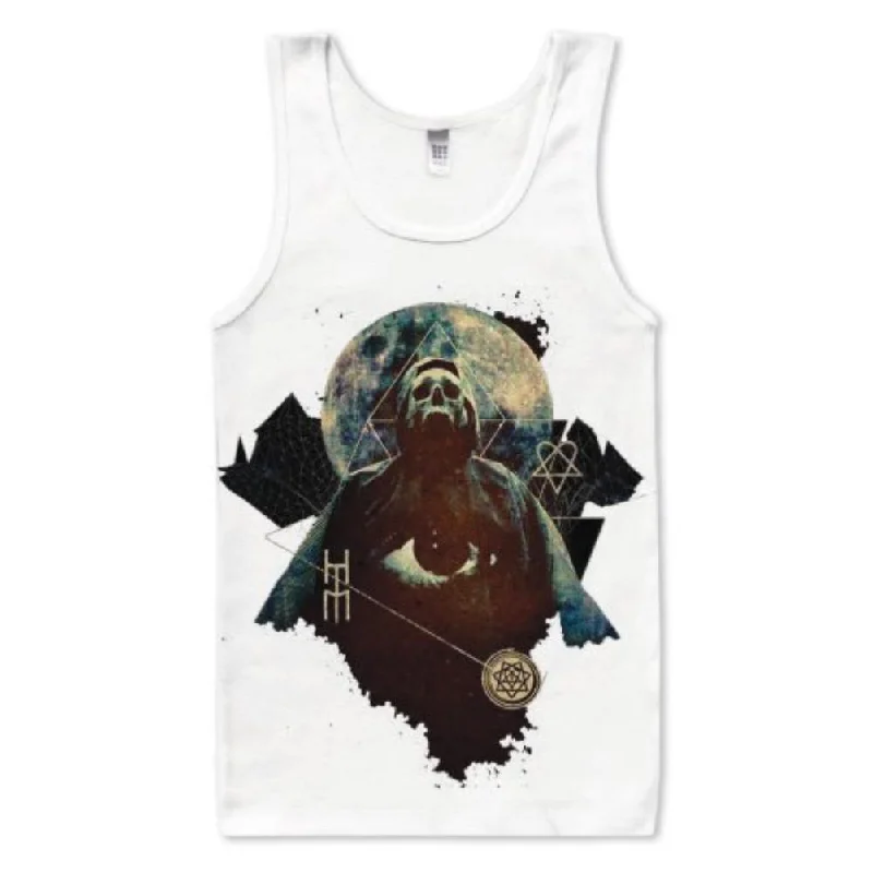 HIM Death Colour Ladies Vest T-Shirt Chenille Blend Fleece Blend Nylon Blend