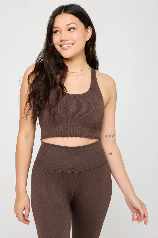 Amor Crop Tank cozy tank top