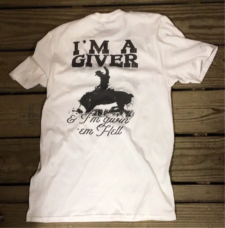 I’m a Giver Tee Chenille Fabric Brocade Fabric Lace Fabric