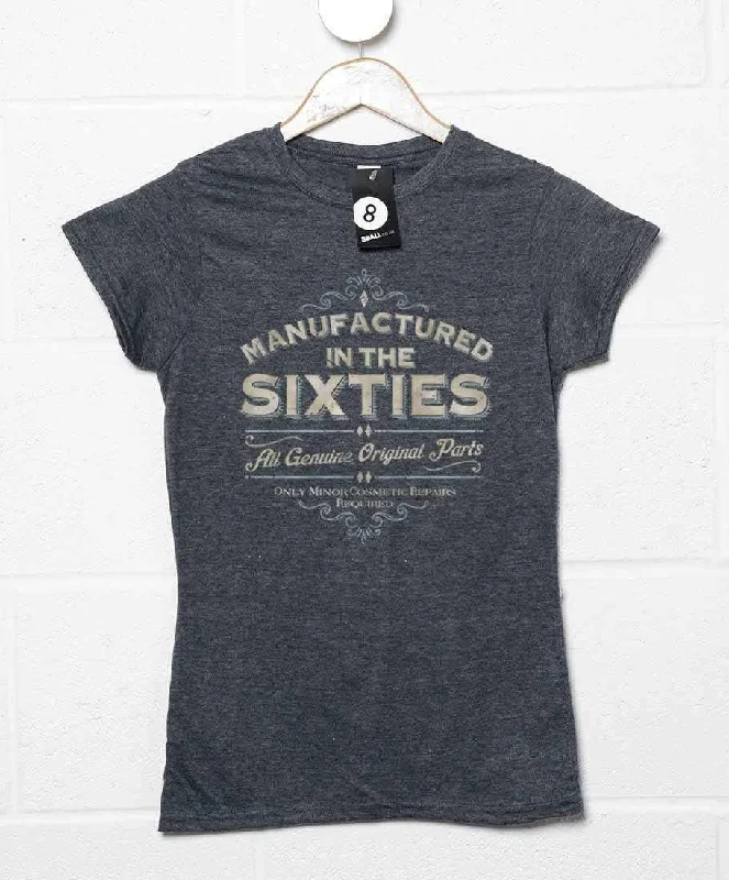 Manufactured In The Sixties Womens Style T-Shirt Graphic T-Shirt Round Neck Polyester