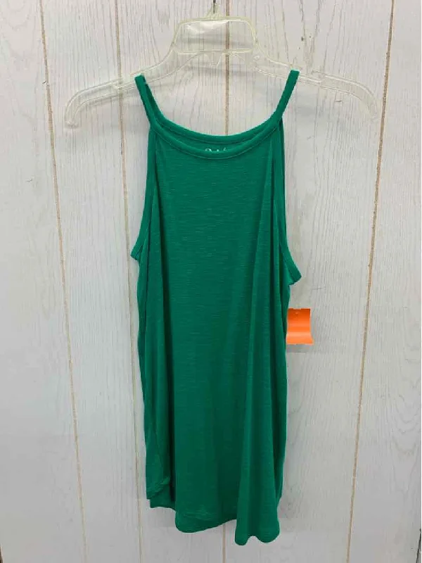 Maurices Green Womens Size XS Tank Top rhinestone tank top