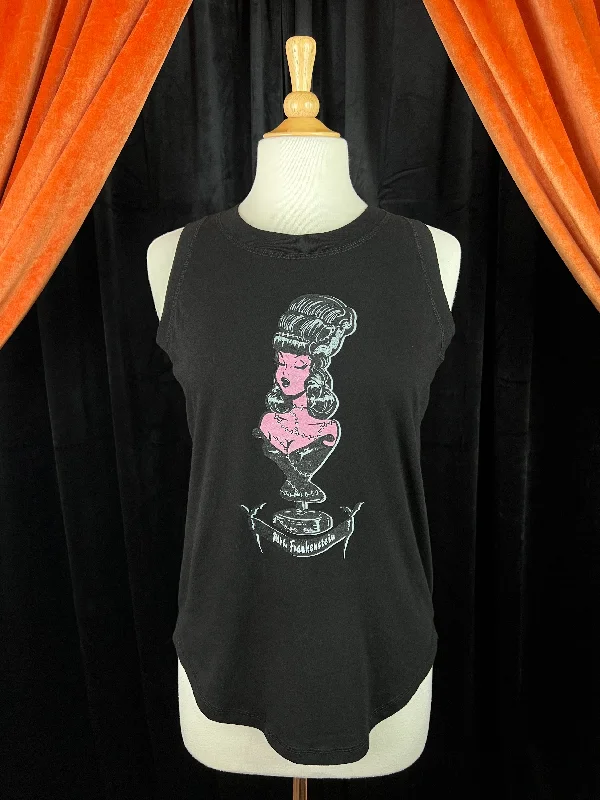 Mrs. Frankenstein Tank in Black summer tank top