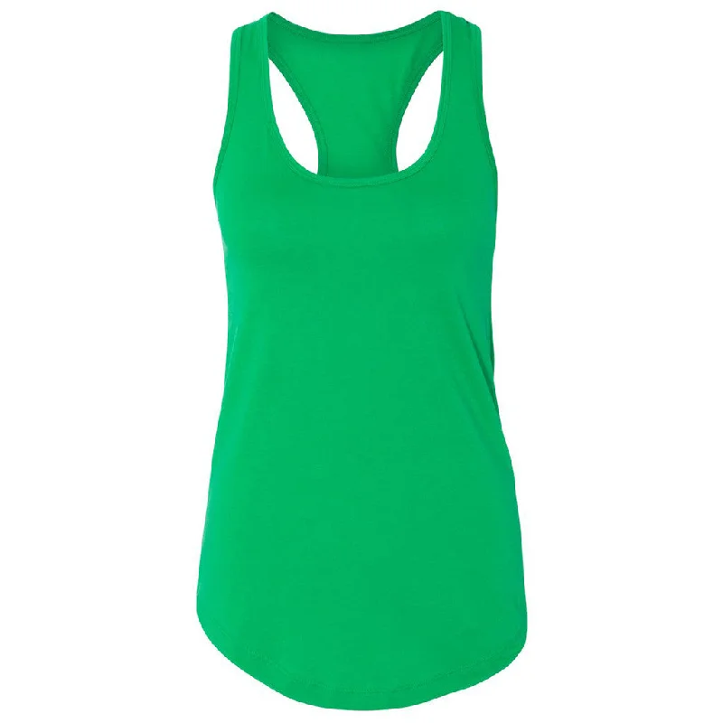 Next Level Women's Kelly Green Ideal Racerback Tank modal blend tank