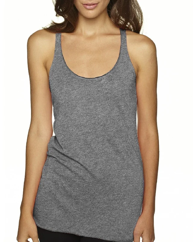 Next Level Ladies Triblend Racerback Tank | Premium Heather adorable tank top