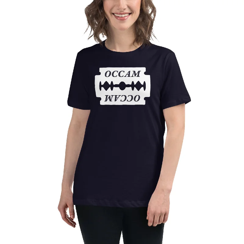 OCCAM's Razor - Women's T-Shirt Asymmetrical Pockets Print