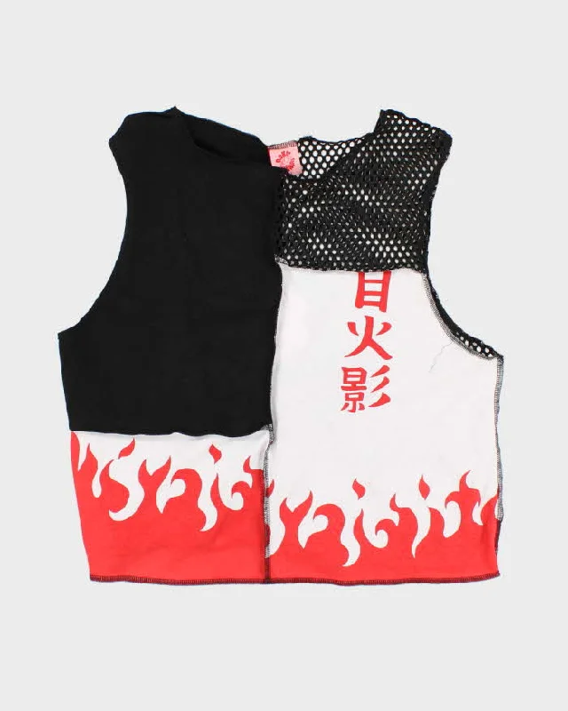 Rokit Originals Jane Reworked Tank Top - XL cold shoulder tank