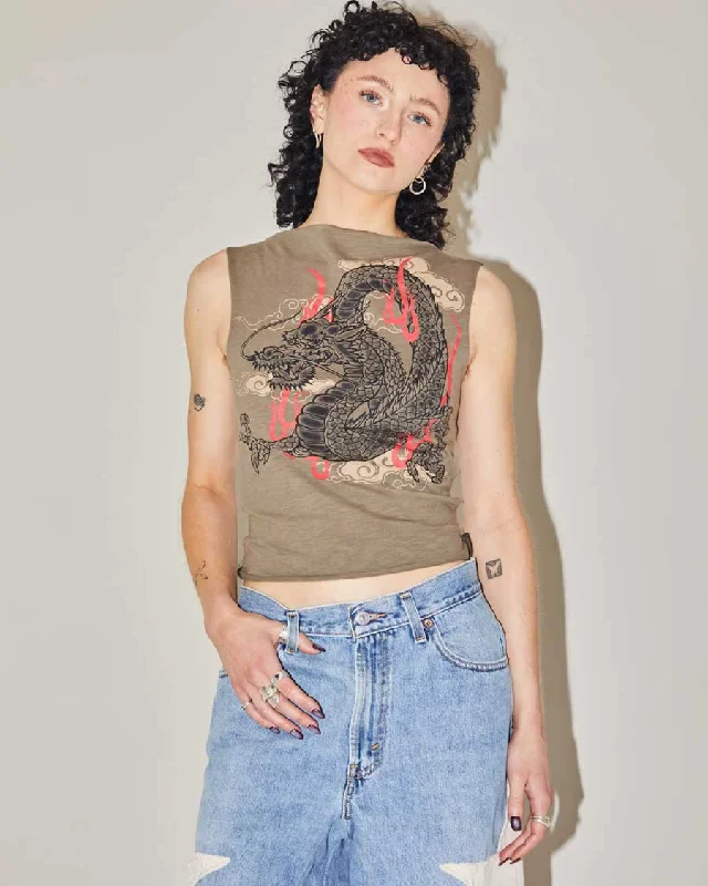 Rokit Originals Rework Slash Tank - XS essential tank top
