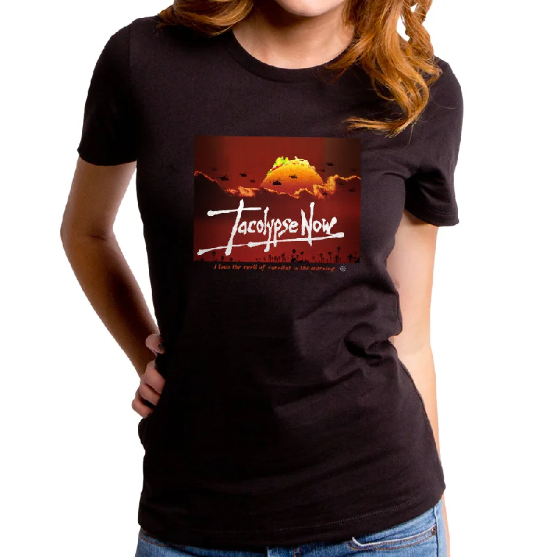 Tacolypse Women's T-Shirt Chenille Blend Fleece Blend Nylon Blend