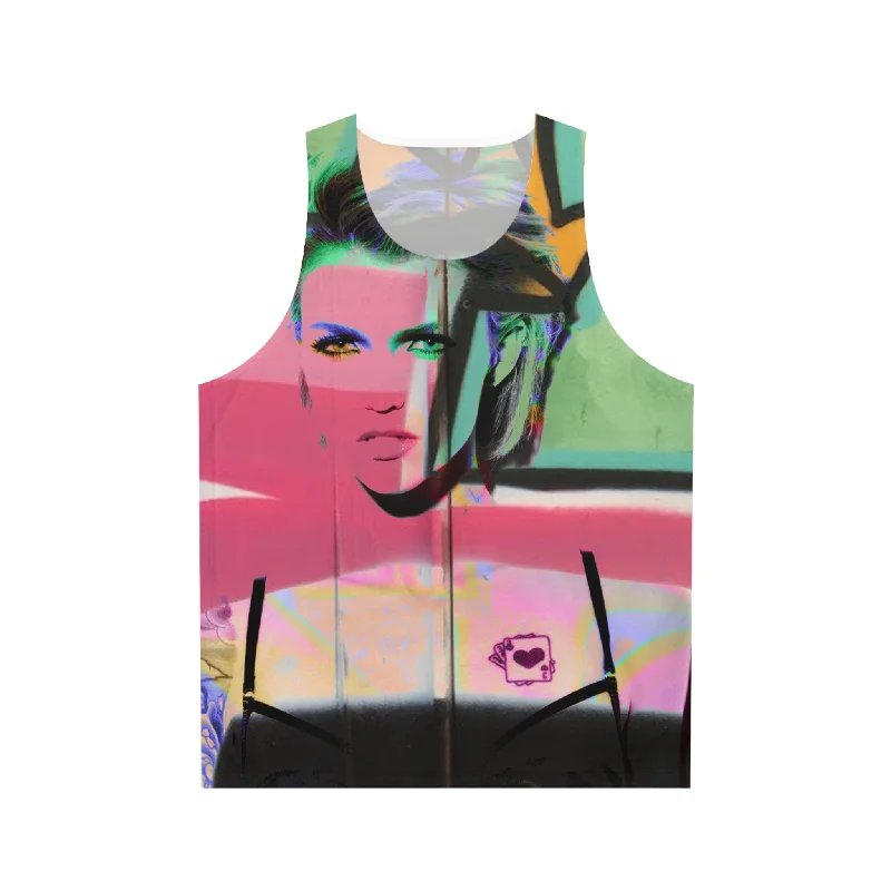 Unisex Tank Top SUMMER FIX 2024(AOP) v-neck tank top