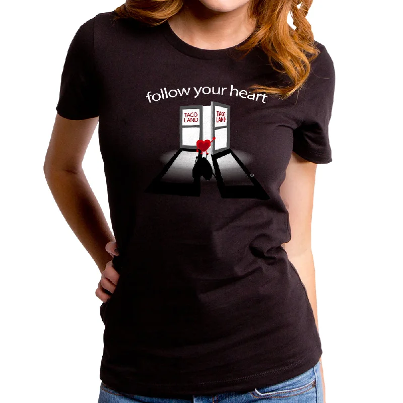 What Do We Want Tacos Women's T-Shirt Hooded Caped Shawl Collar