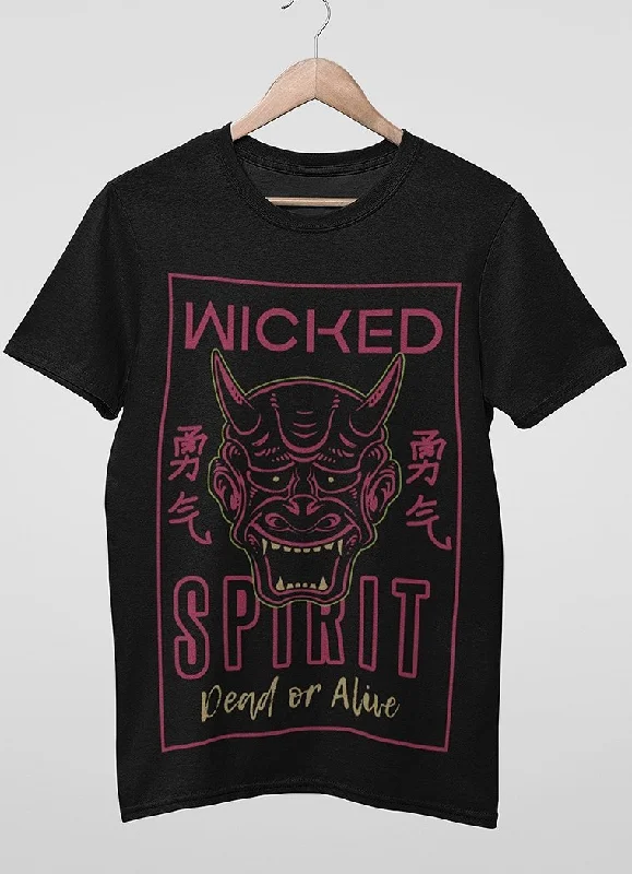 Wicked Spirit Graphic T-Shirt (Unisex) Layered Multi-layer Single Layer