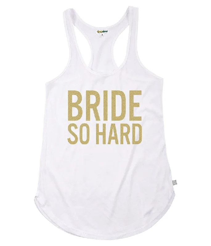 Women's Bride So Hard Tank Top mesh tank top