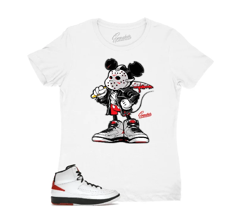 Womens - Chicago 2 Killa Mouse Shirt Solid Print Embellished