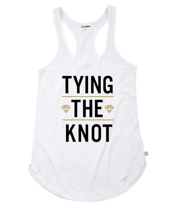 Women's Tying the Knot Tank Top activewear tank top