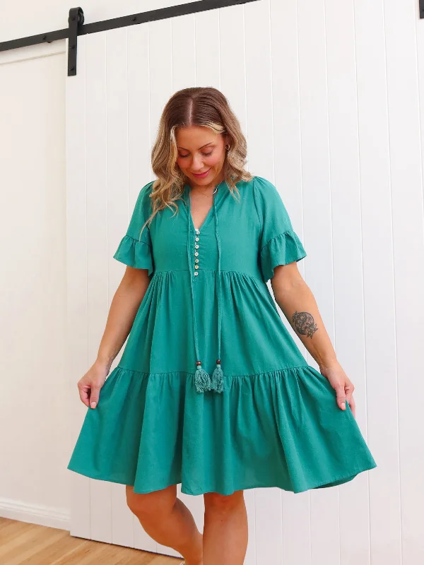 Aston Dress - Green