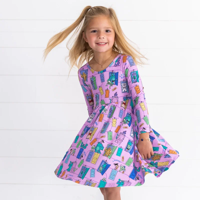 Disney Monsters, Inc. Scream Team Twirl Dress