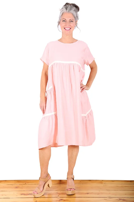 Fremantle Esplanade Dress Baby Pink