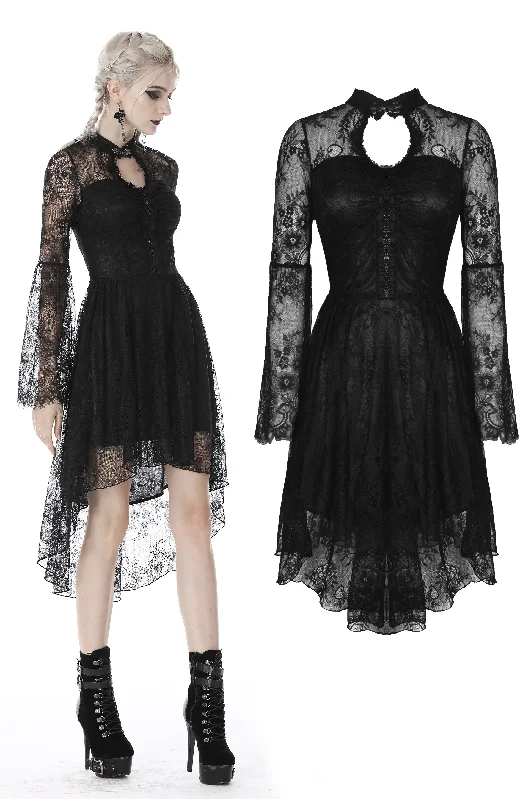 Gothic gorgeous cocktail lace dress DW386