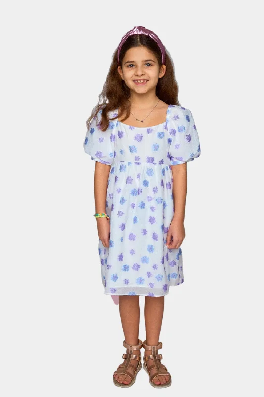 Kennedy Girl's Dress - Violet