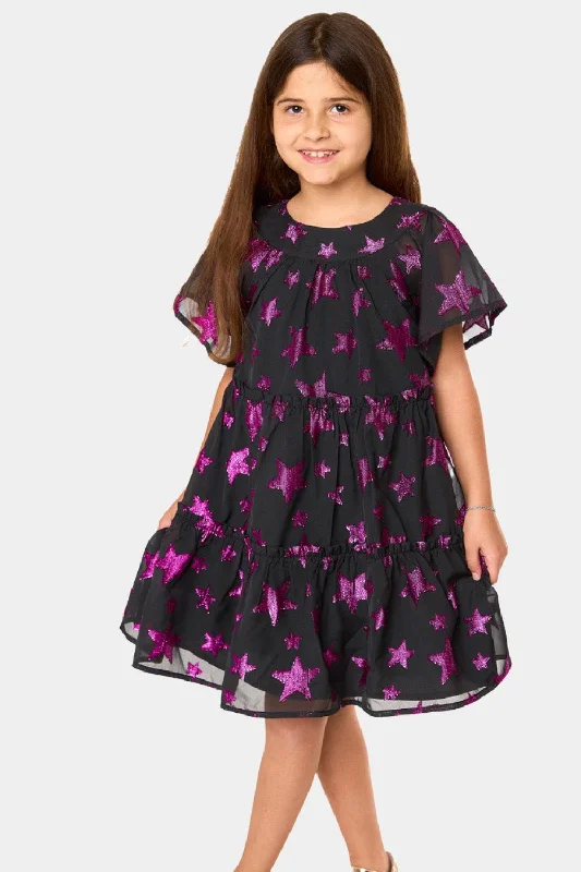 Kenzie Girls Dress - Celestial
