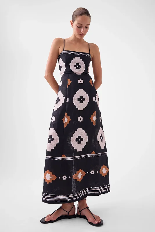 NAVI LINEN DRESS