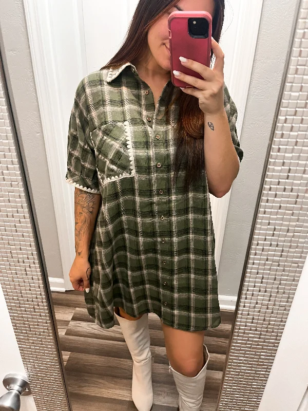Plaid Days Dress