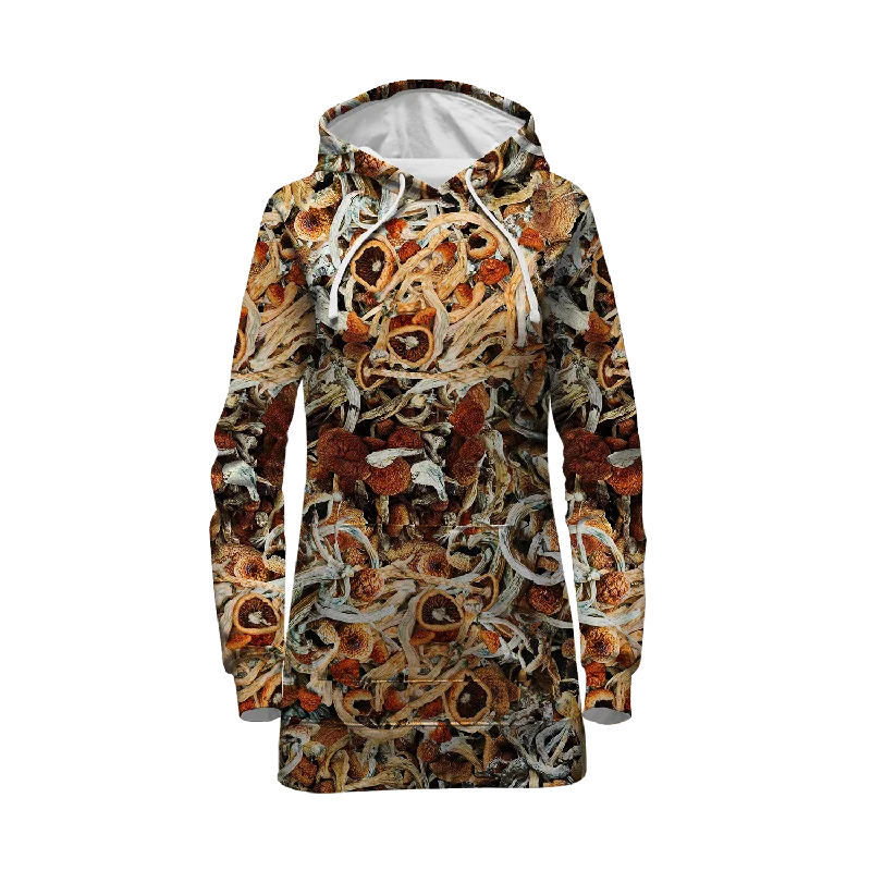 Psi~ Is My Friend All Over Print Hoodie Dress