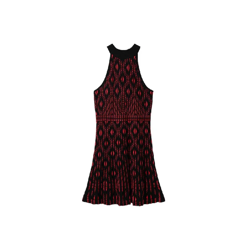 Red Viscose Dress