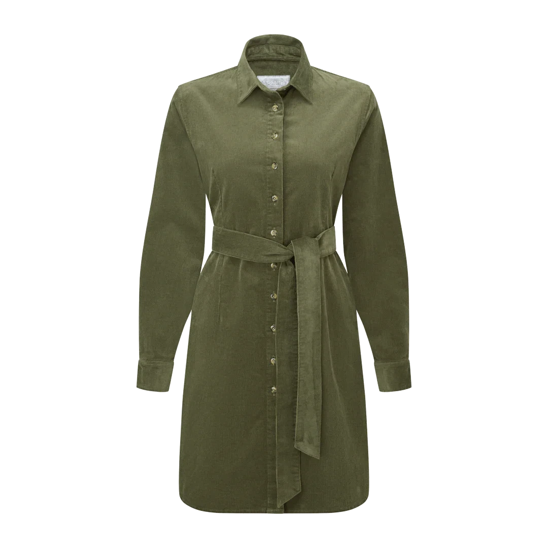Schoffel Ladies Sage Cord Dress