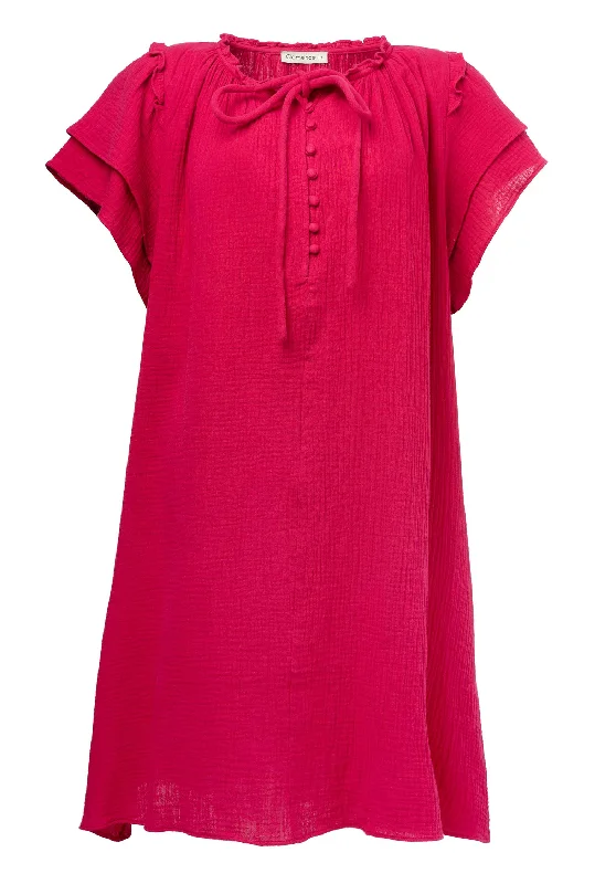 Ss Dress Janine Framboise