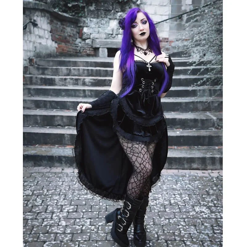 Vintage Cross Lolita Gothic Dress