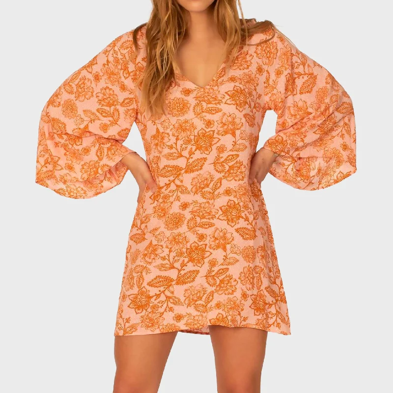 Sisstr Whispering Winds Dress - Peach