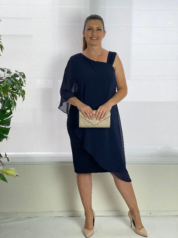 Wikolia Navy Evening Dress