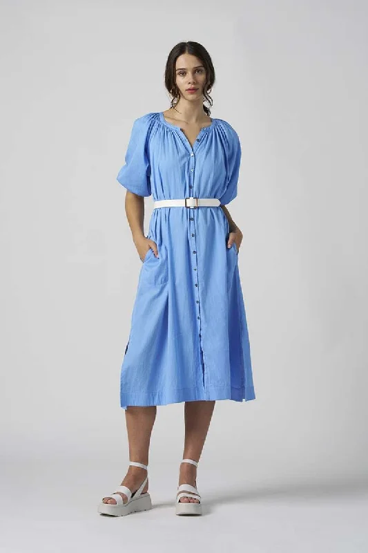 Wistful Dress in Sky Blue MS1370 by Madly Sweetly
