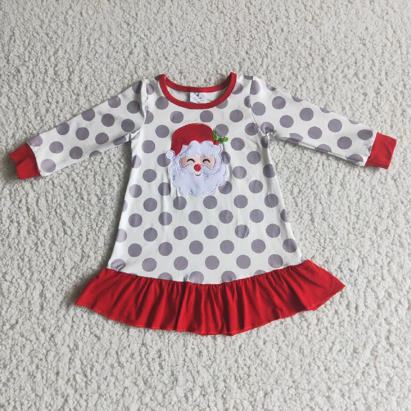 Christmas long sleeve dress Tunics Mesh breathable