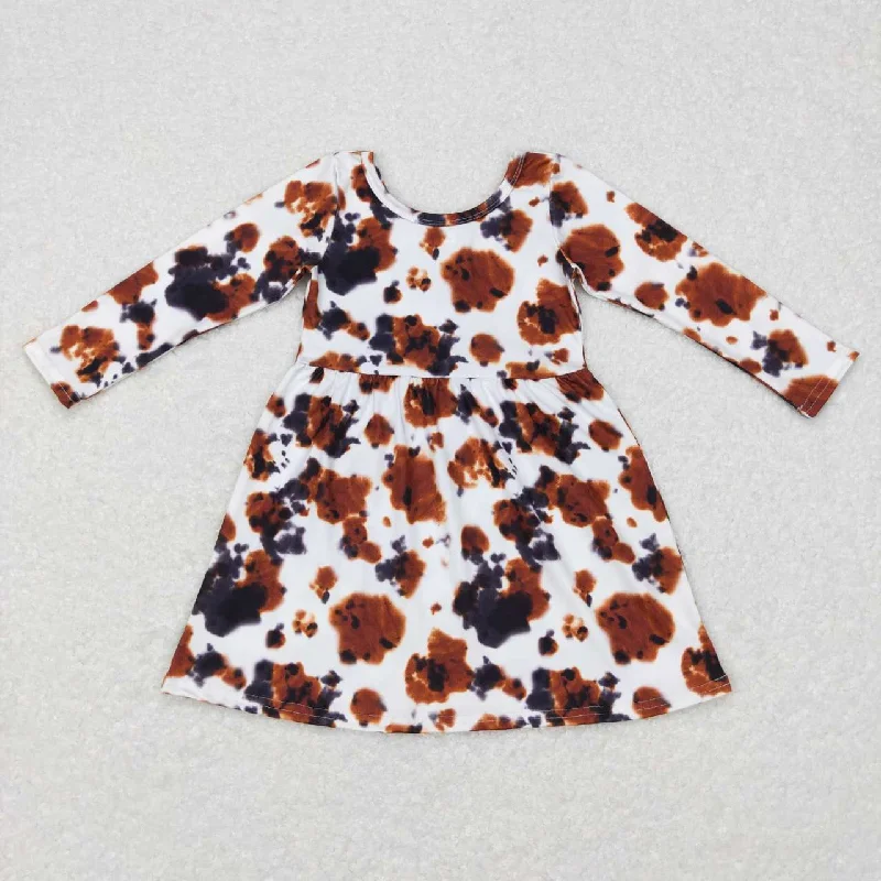 GLD0226 long sleeve girl dress Tunics Handmade artisanal