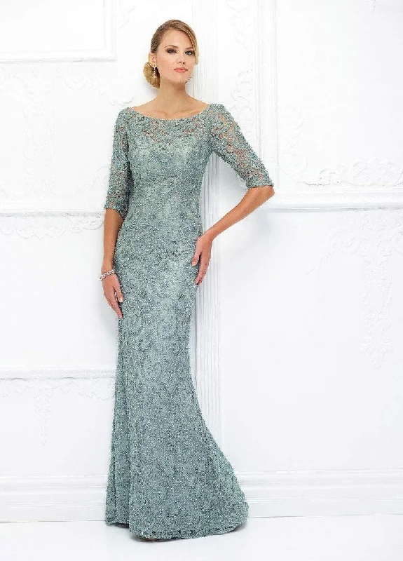 Ivonne D for Mon Cheri - 118D06SC Lace Bateau Sheath Evening Dress Tunics Essential wardrobe